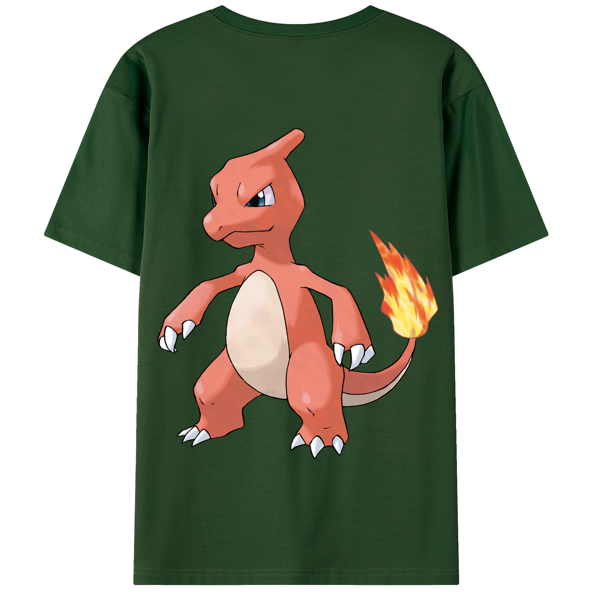 （画像用） ポケットモンスター Pokémon 綿100％半袖Tシャツ（背面プリント）